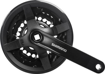 SHIMANO Hajtómű FC-TY301 170mm 42x34x24 burkolattal