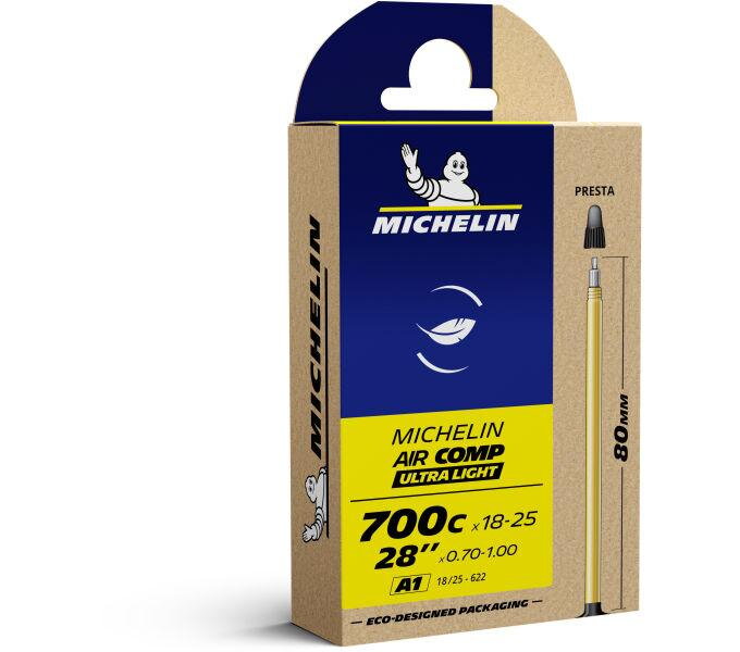 MICHELIN  Belső A1 AIRCOMP Ultra 18-25x622 FV 80mm