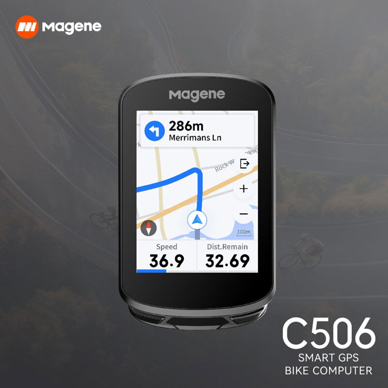 MAGENE Kerékpáros számítógép MAGENE C506 GPS touch USB