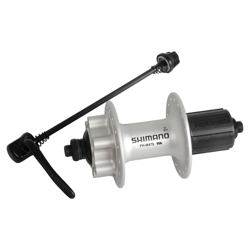 SHIMANO M475 32 lyuk ezüst hátsó agy